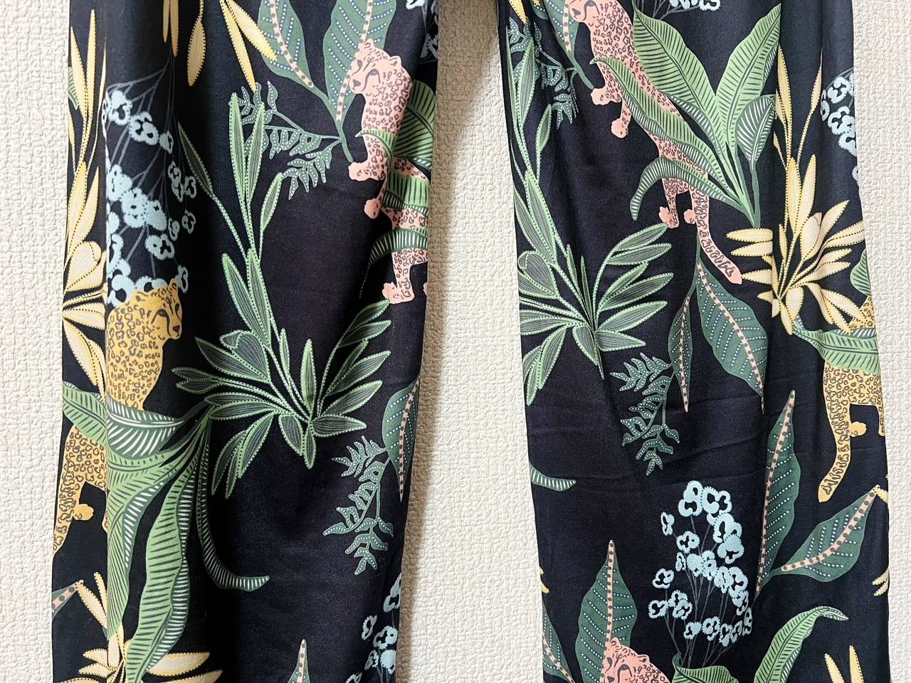 柄物のパジャマ