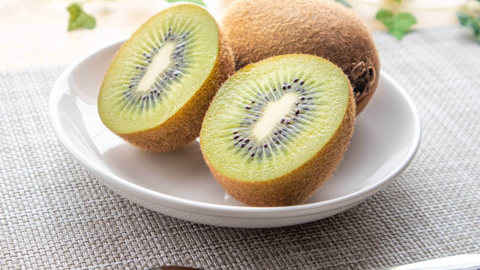 輪切りのキウイ