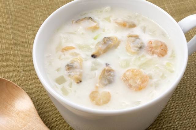 クラムチャウダー