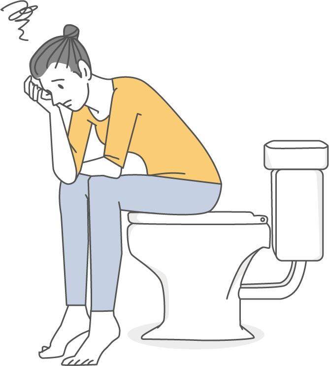 便秘イラスト