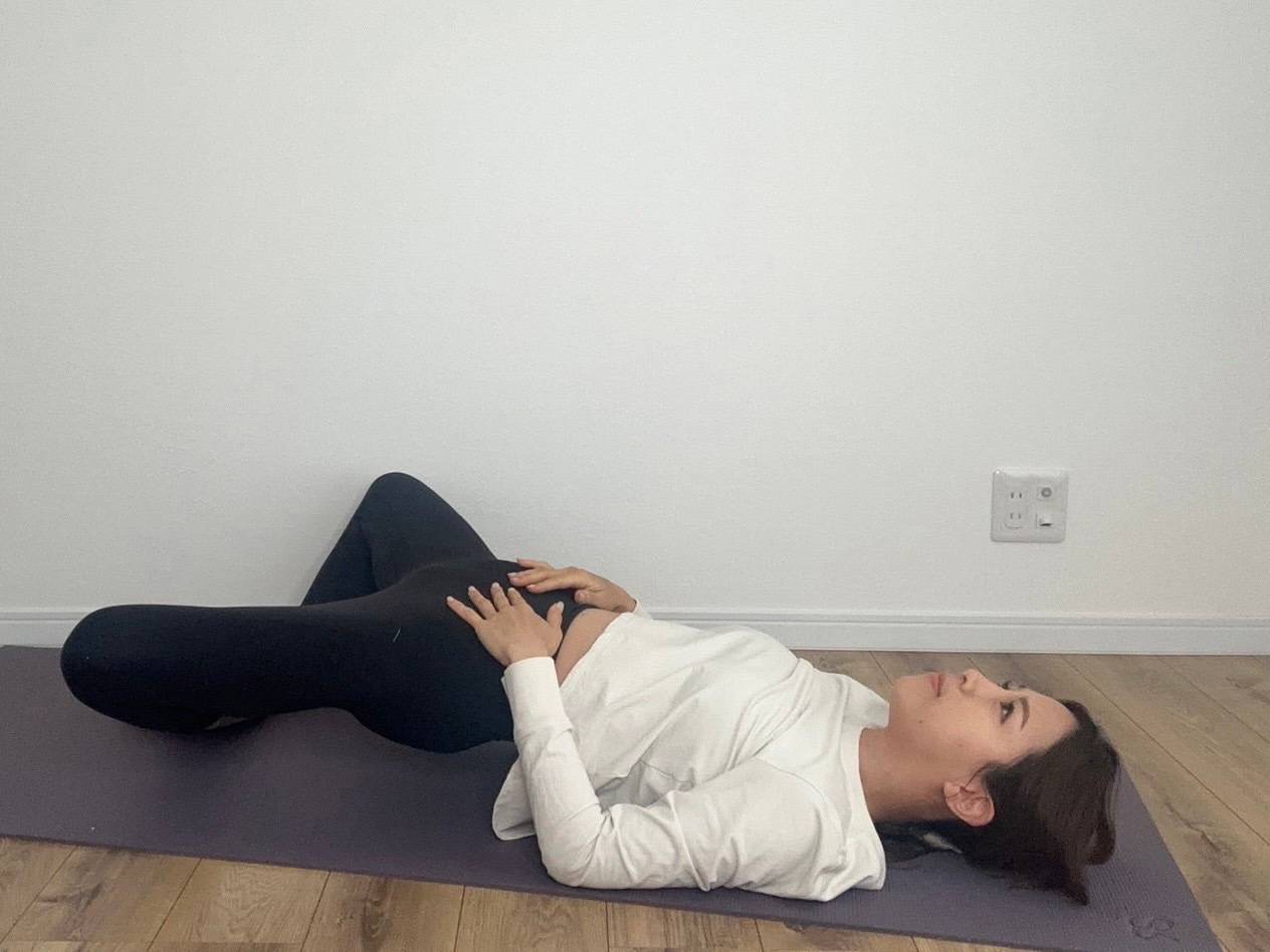 お尻を上げるイメージ