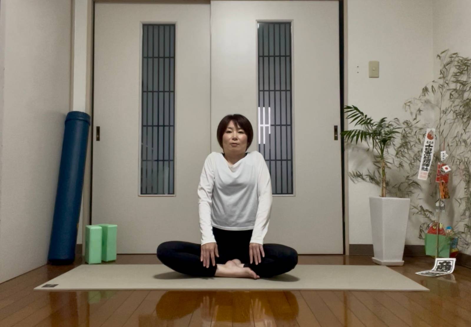 五十肩緩和ストレッチ
