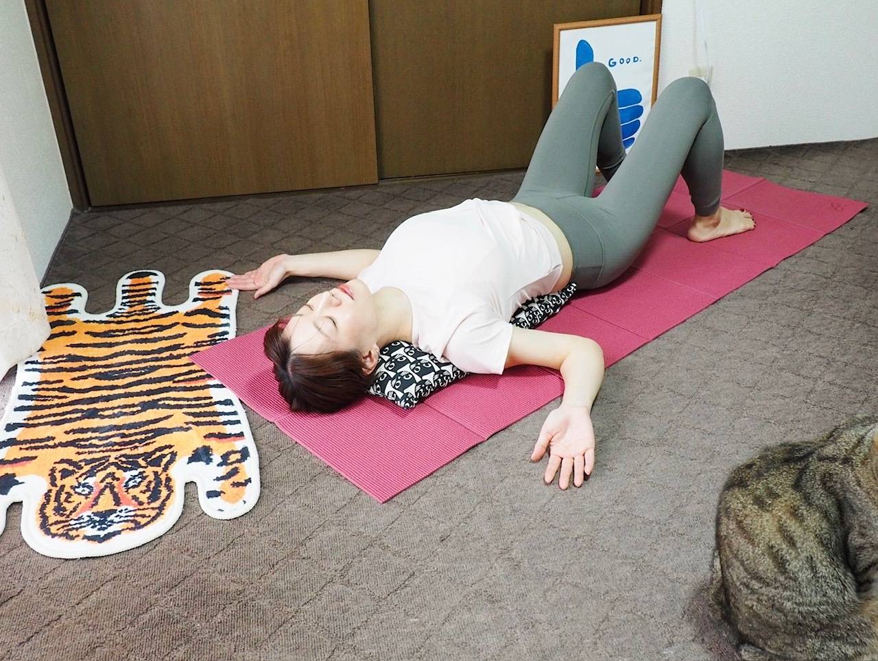肩まわりストレッチ③
