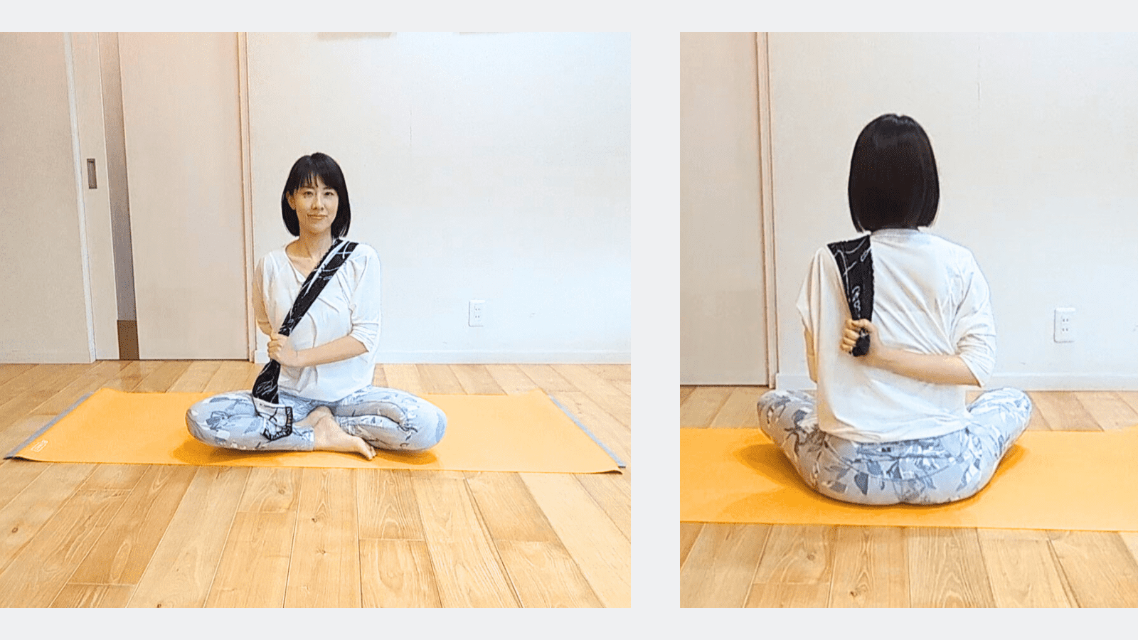 肩の経絡ストレッチ