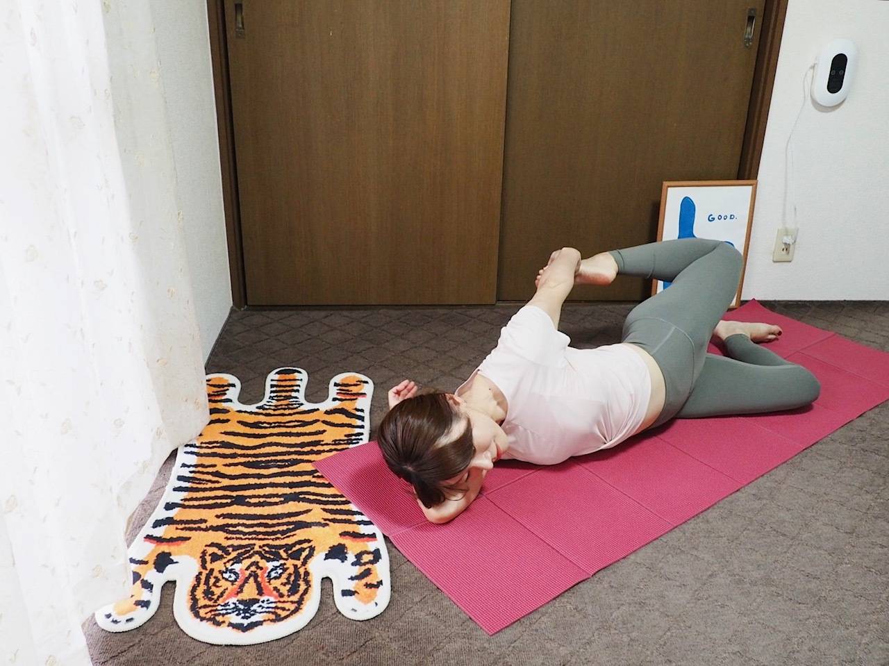 前ももストレッチ③