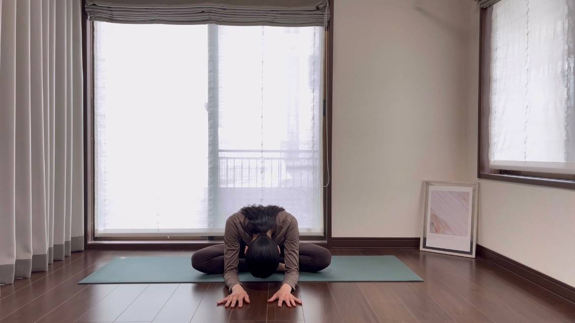 お尻のストレッチ