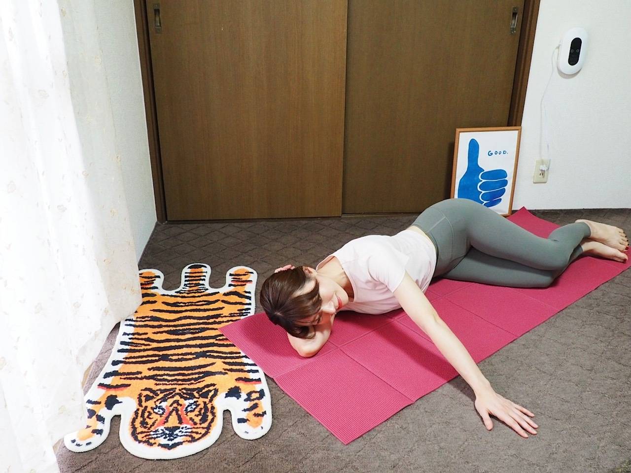 肩甲骨まわりのストレッチ②