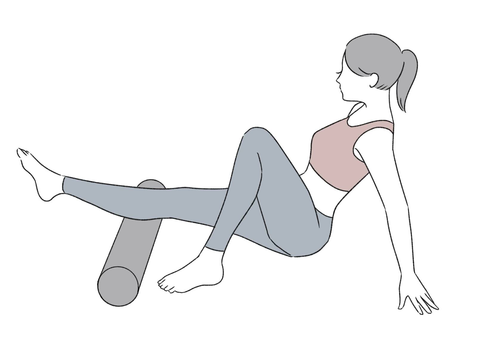 ふくらはぎのマッサージのイメージ