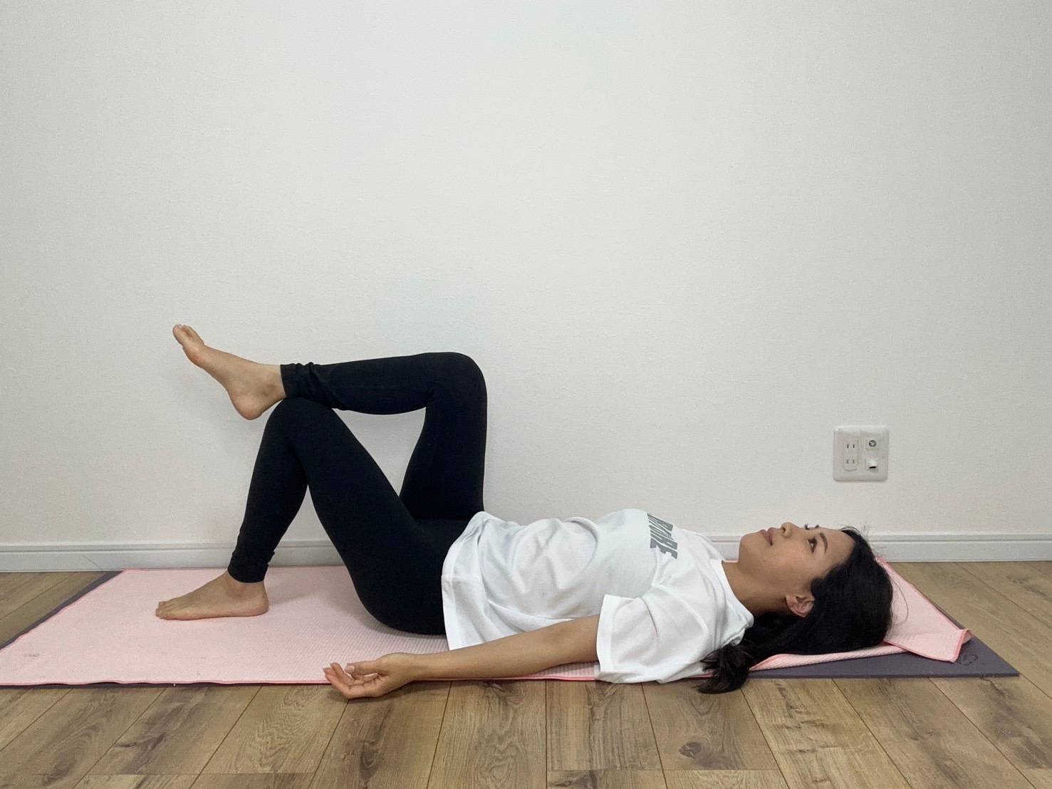 脚を流すイメージ１