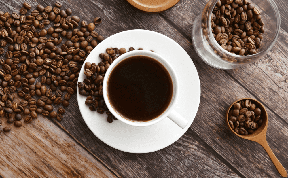 コーヒーとコーヒー豆