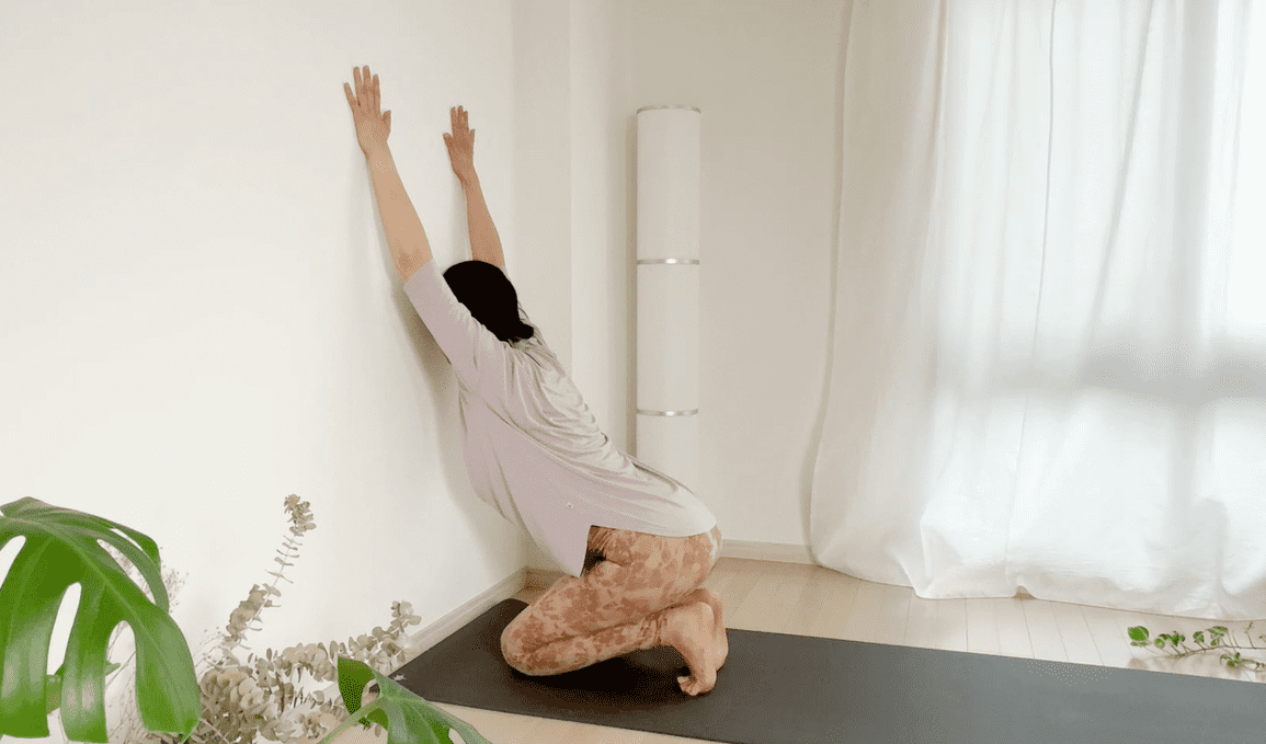 腕のストレッチ