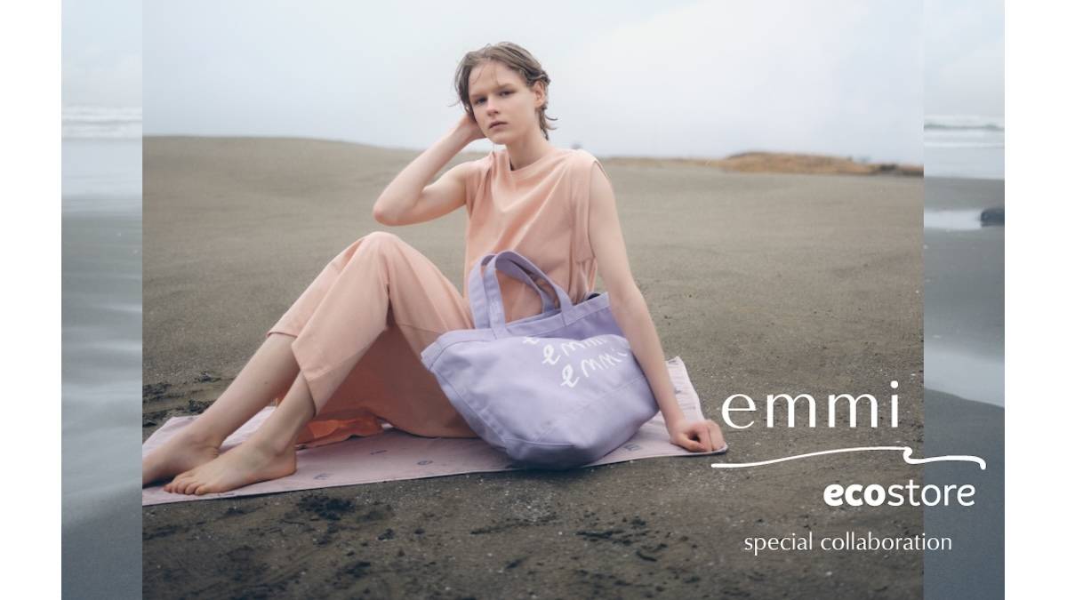 emmi × ecostoreコラボ！全アイテムにサステナブル素材使用した4型をピックアップ