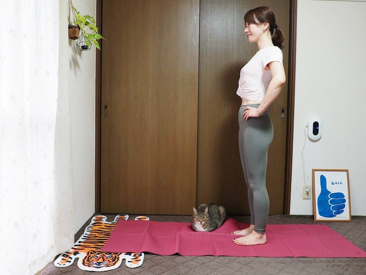 腰痛対策ストレッチ①