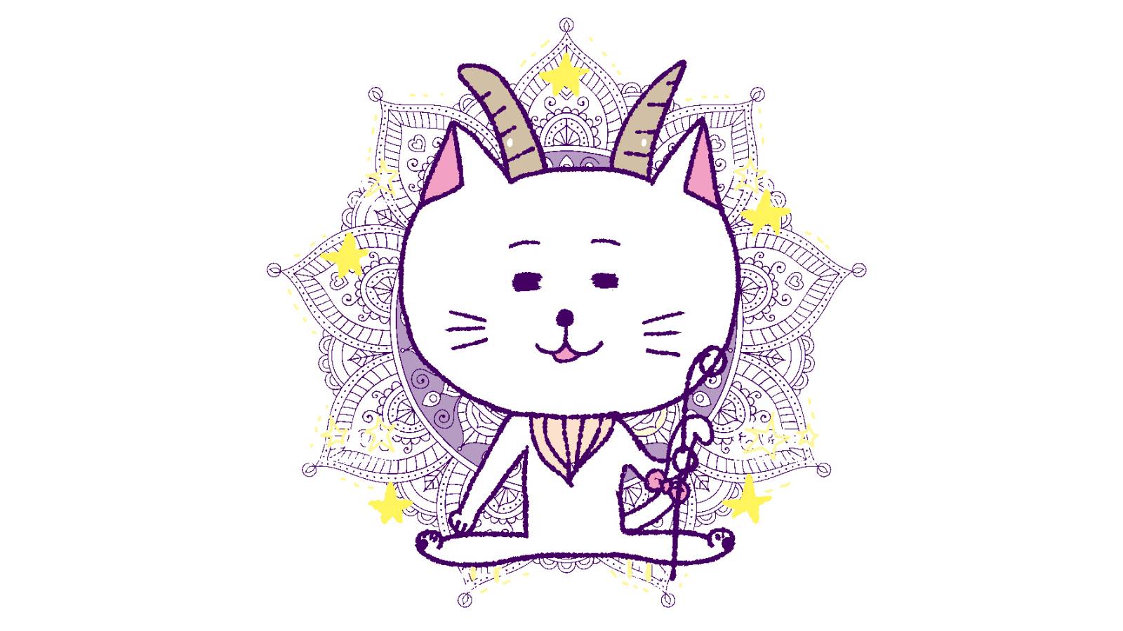 山羊座/Illustration by Nanayo Suzuki
