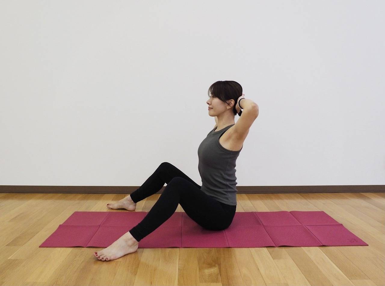 腹筋エクササイズ①