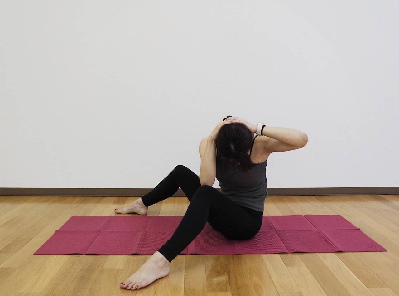 腹筋エクササイズ③