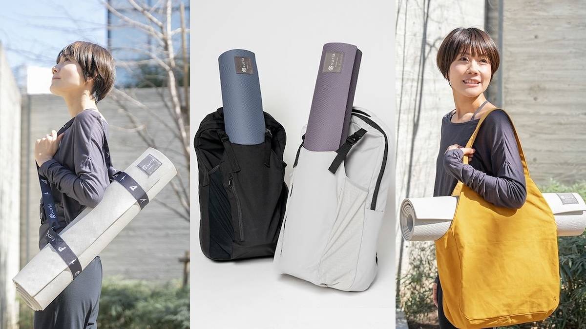 お気に入りのヨガマットをスマートに持ち歩く！快適ヨガライフをサポートするスリアの便利アイテム