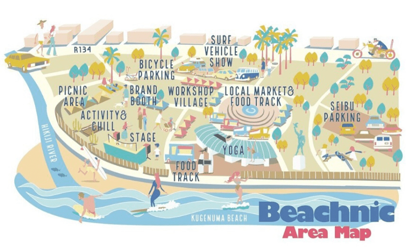 BEACHNIC×ヨガジャーナルのヨガクラスのご案内