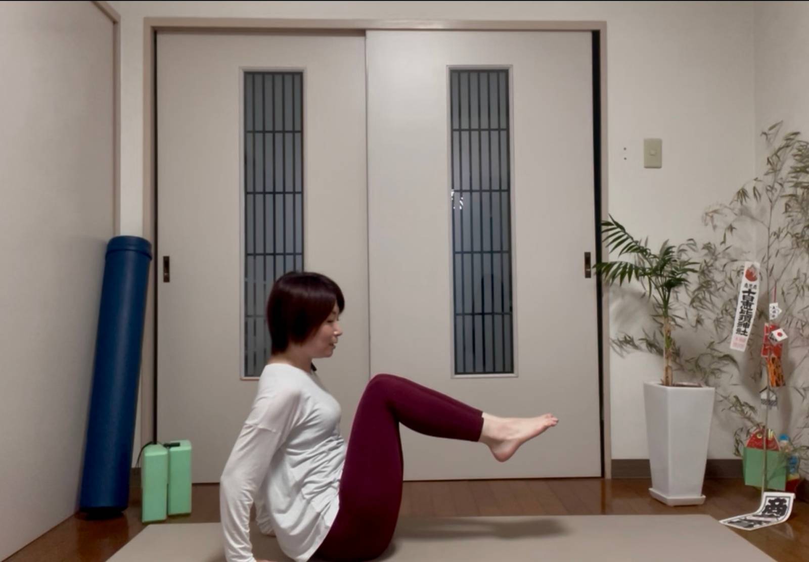 反り腰改善ストレッチ