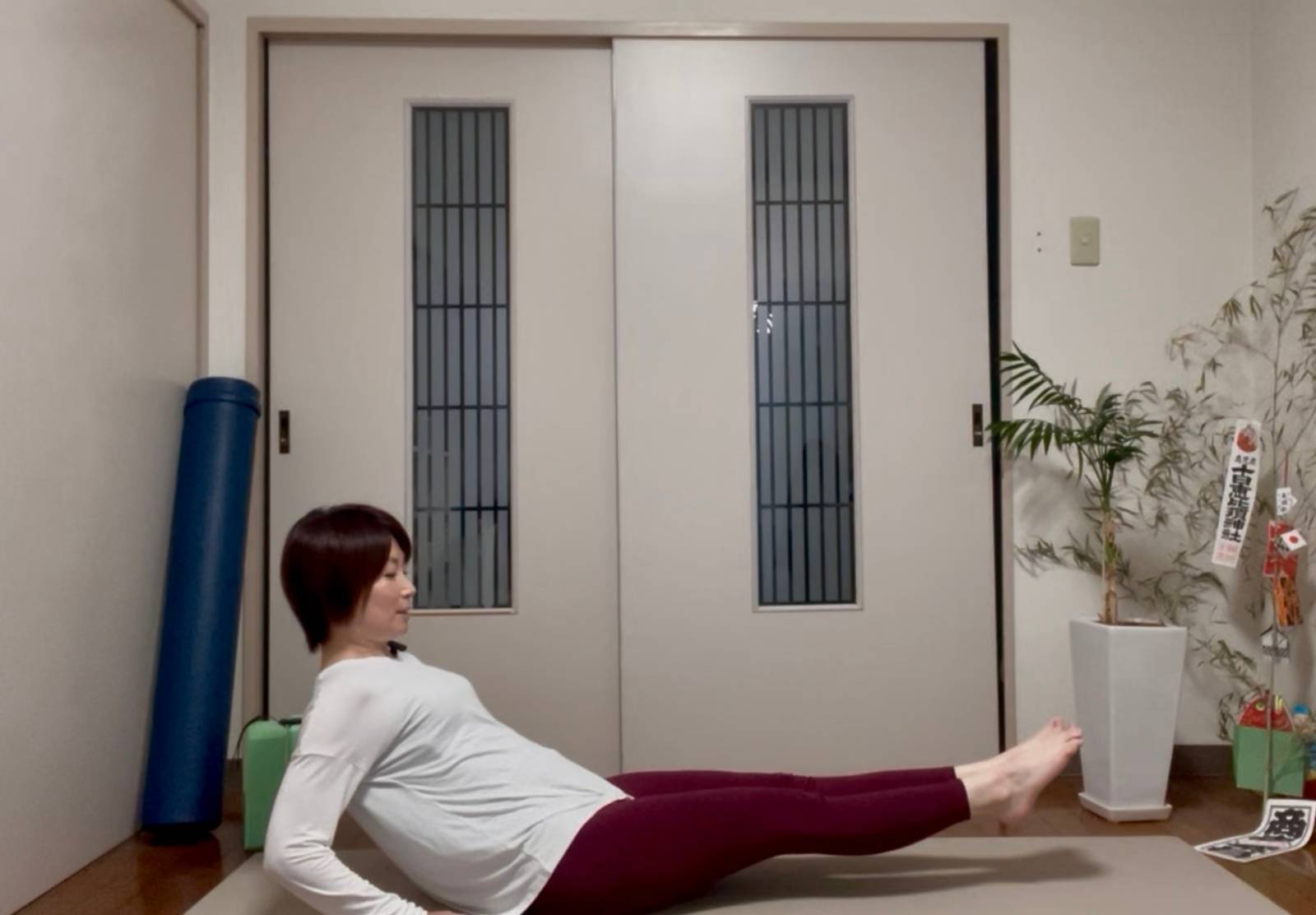 反り腰改善ストレッチ