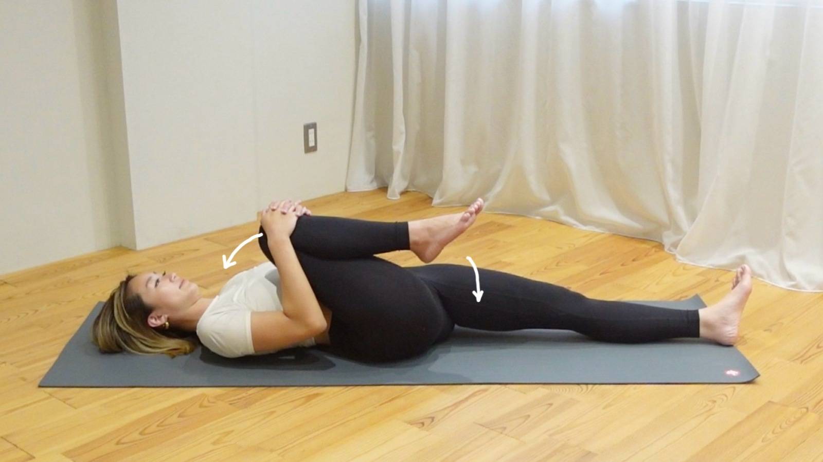 「脚の付け根の違和感に！」前もも・股関節の前側がゆるむ！やさしい鼠径部ストレッチ