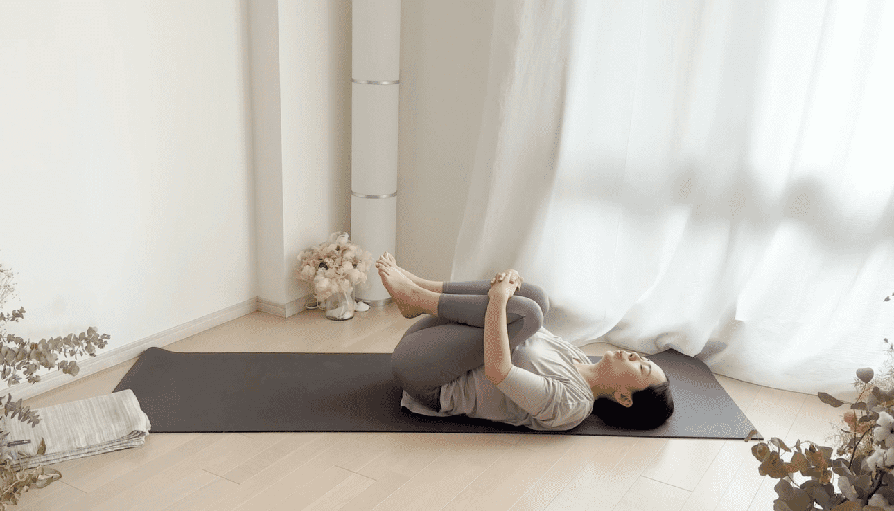 ガス抜きのポーズ