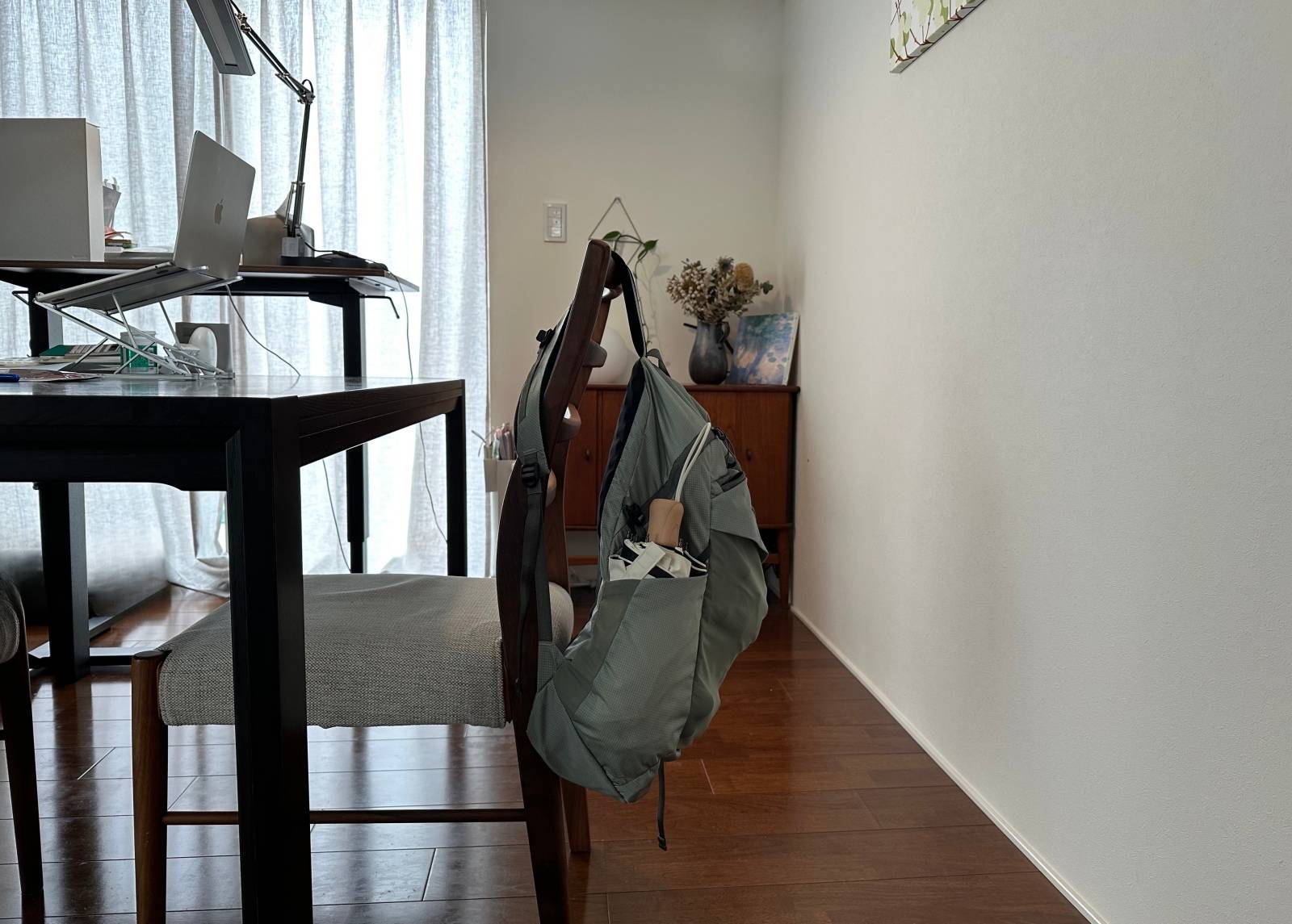 カバンの定位置