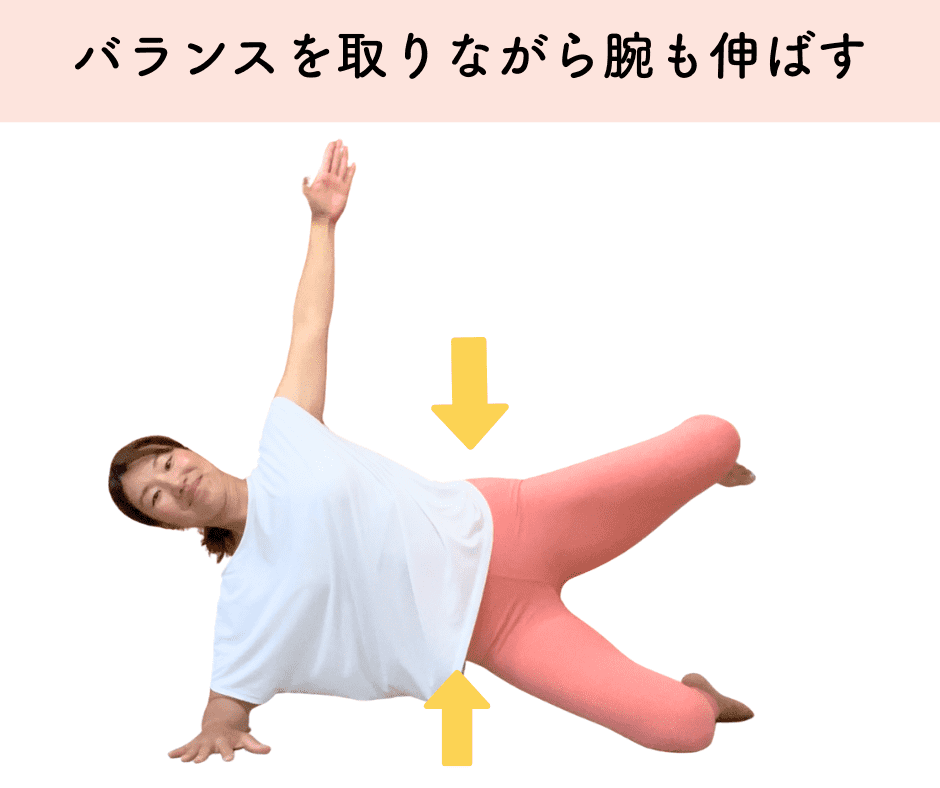 浮き輪肉エクササイズ