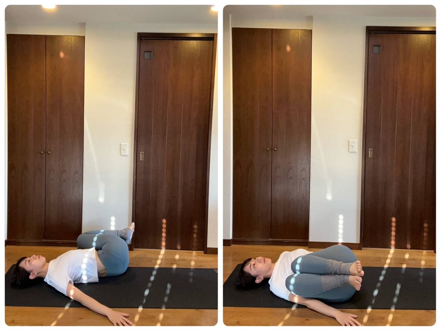 ぐっすりヨガ②