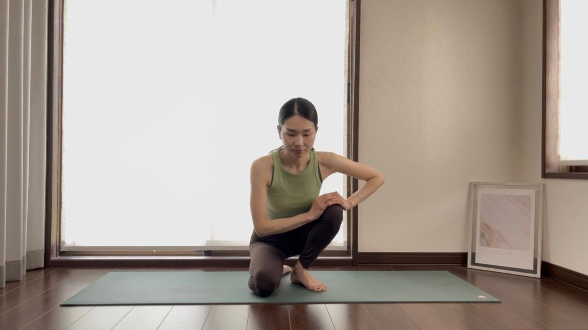 下腿三頭筋ストレッチ