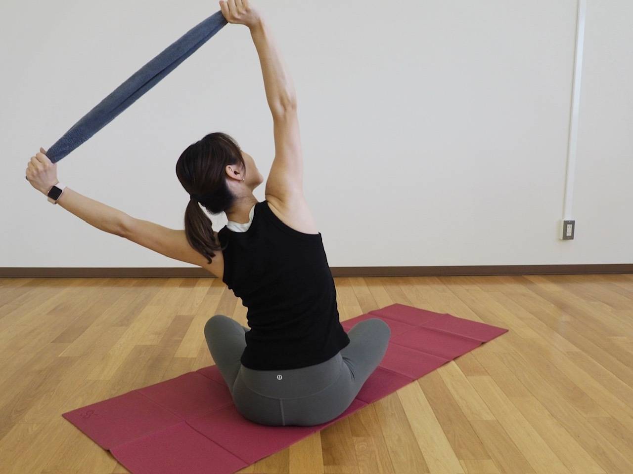 快眠ストレッチ・体側3