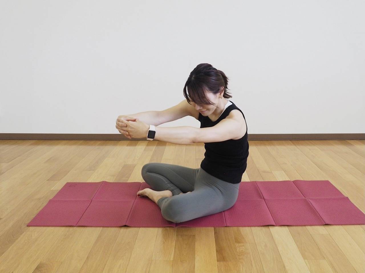 快眠ストレッチ・肩甲骨5