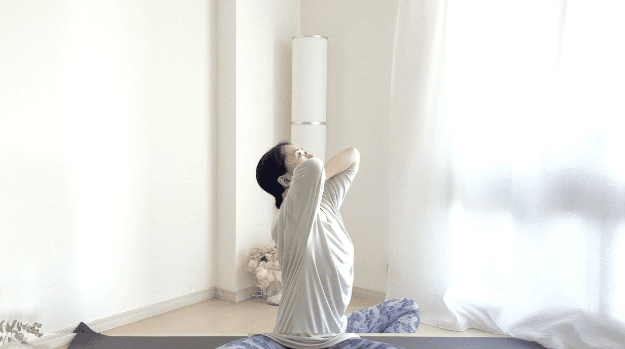 首のストレッチ