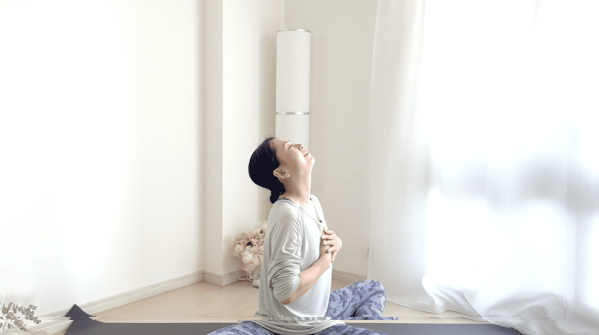 首のストレッチ