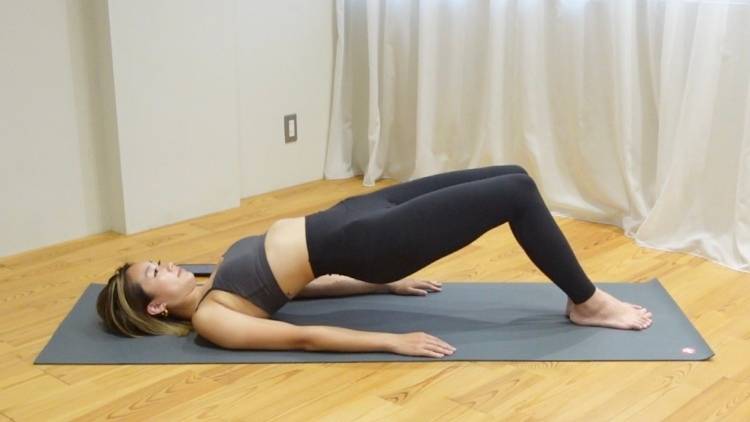 【寝たまま1分・お尻を上下に動かすだけ】お尻ともも裏を鍛える！下半身引き締めエクササイズ