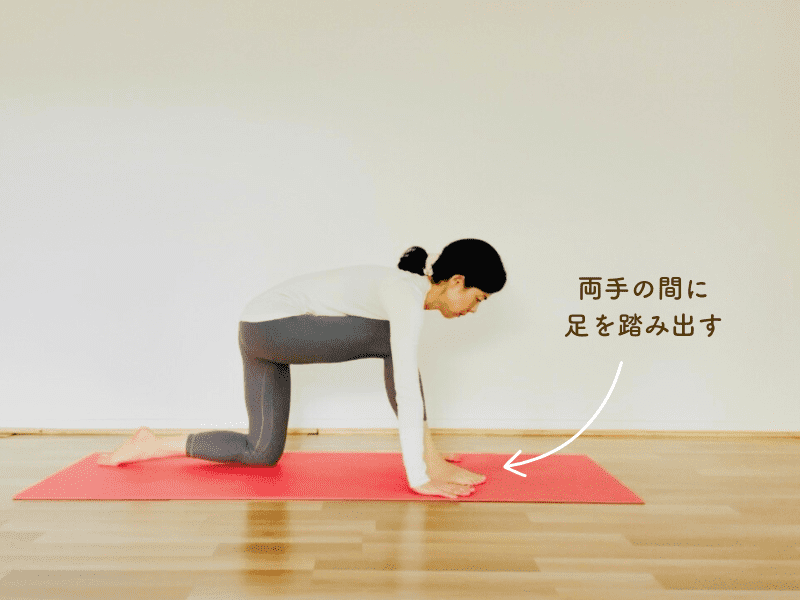 トカゲのポーズ