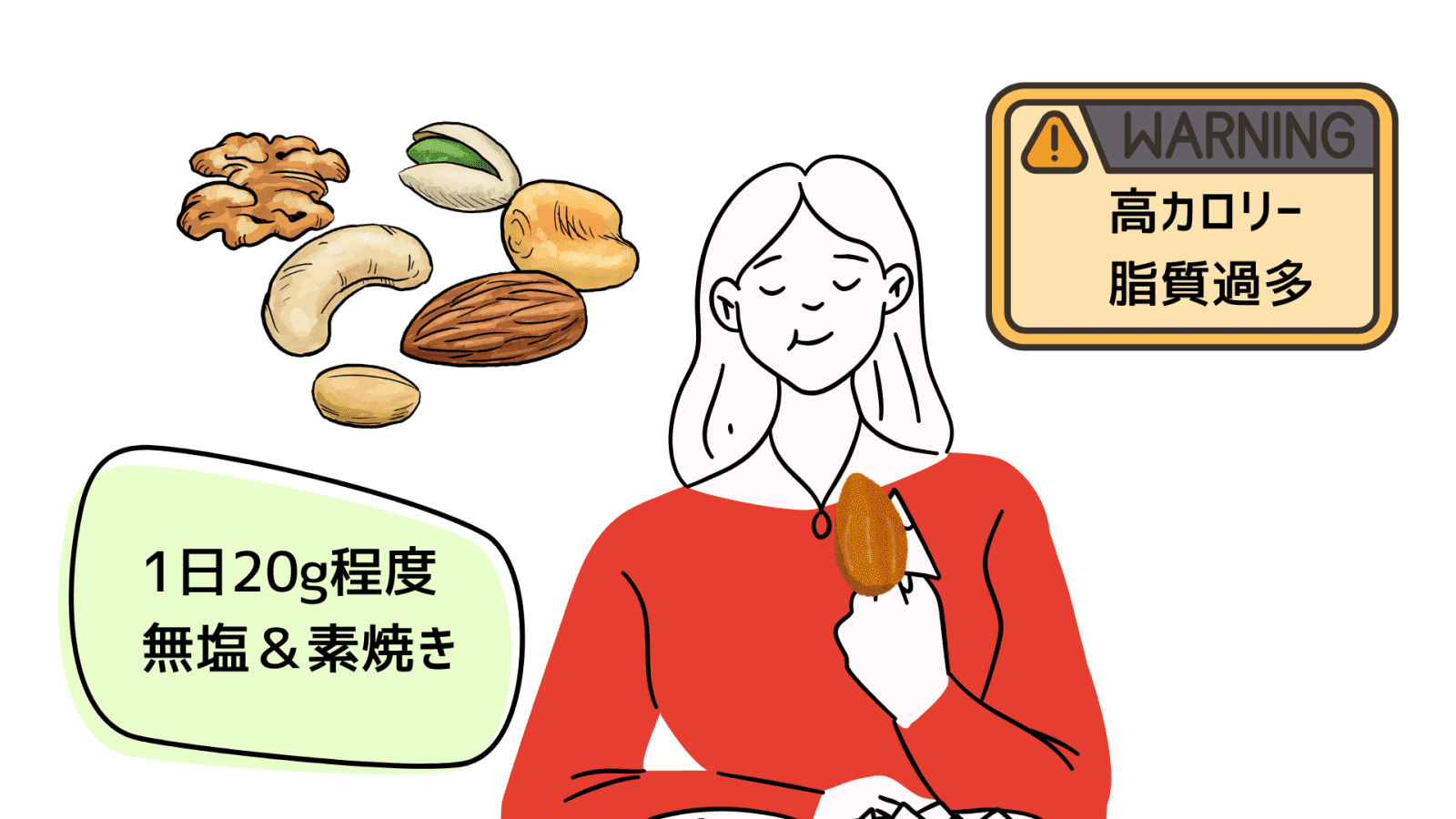 ナッツのイラスト