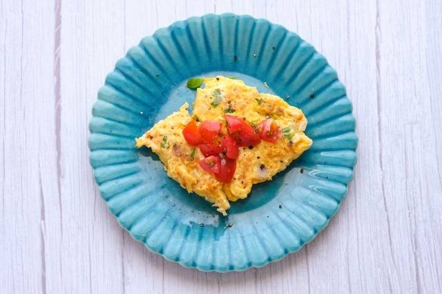 トマト　オムレツ