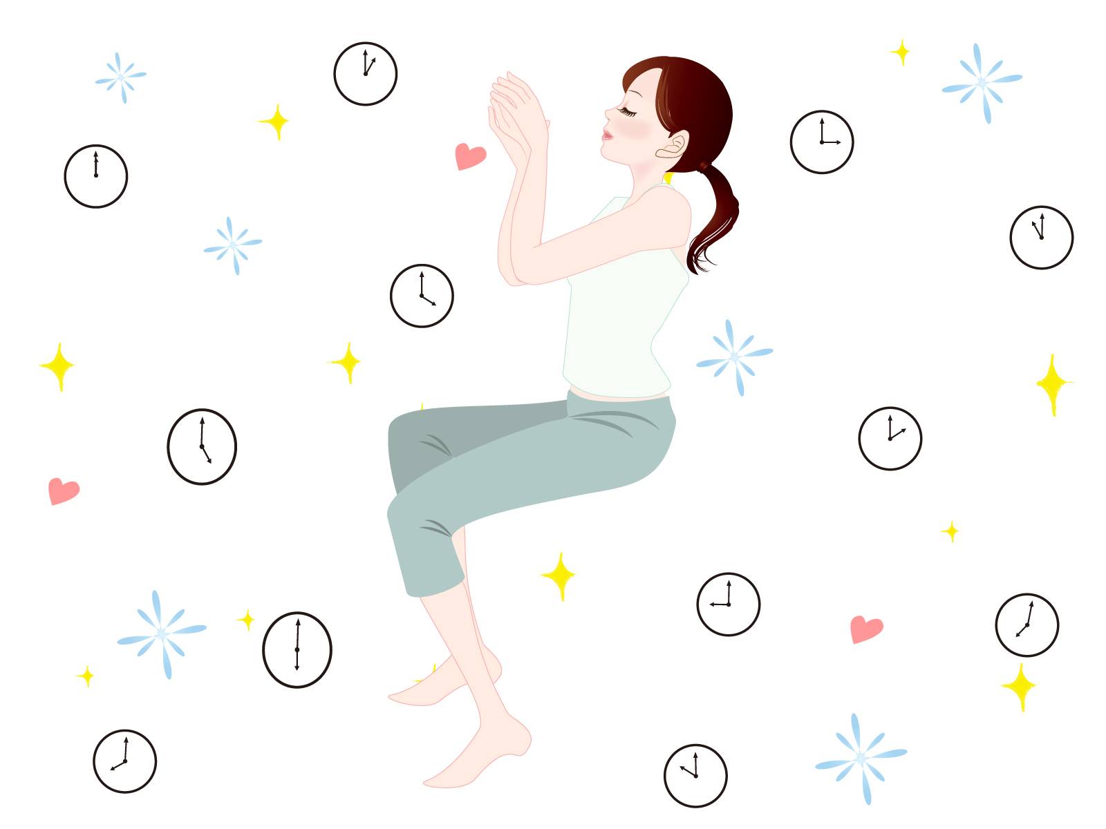 体内時計イラスト