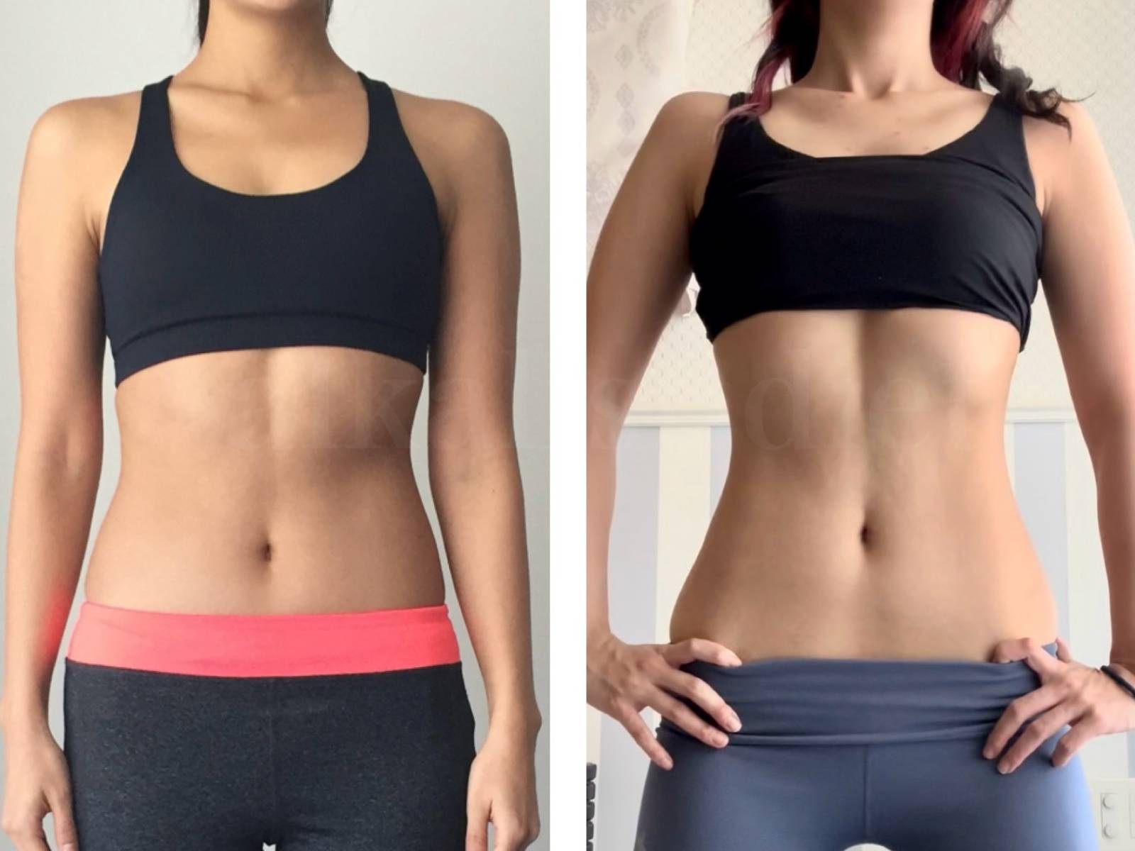 体重が増えても見た目が変わる