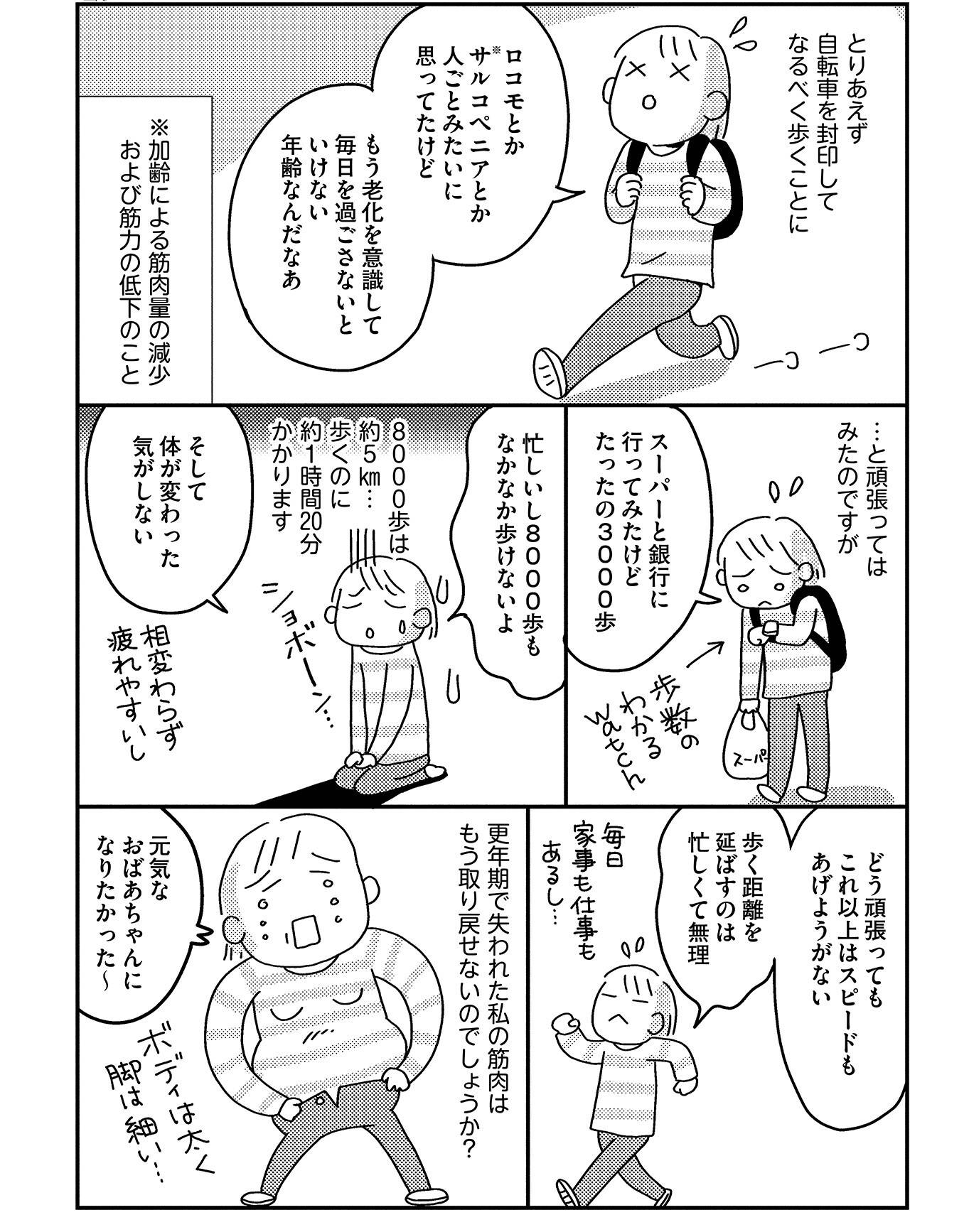 『お金もかからず体調万全！！　ゆる走りスロージョギング』（はちみつコミックエッセイ）より