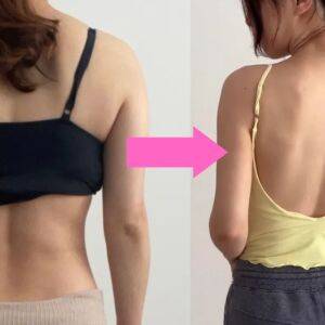 まだ間に合う！【夏の背中痩せトレーニング】ぷにぷに背中・年齢の出る後ろ姿をどうにかしたい人に