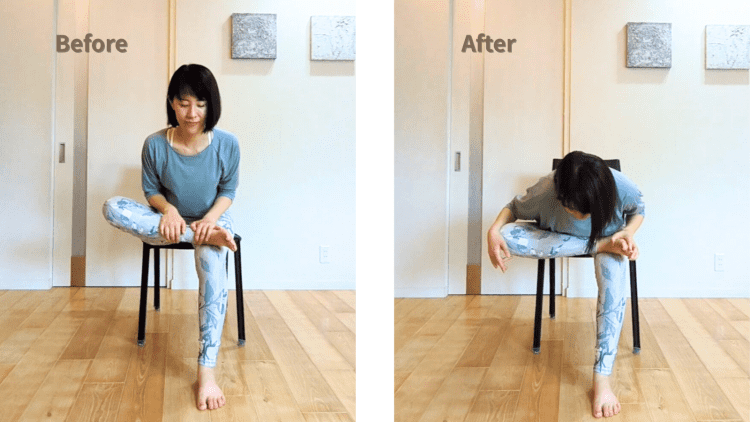 〈意外〉股関節が硬いのは“背骨”のせい？可動域がアップする！ツイストするだけ4の字ストレッチ