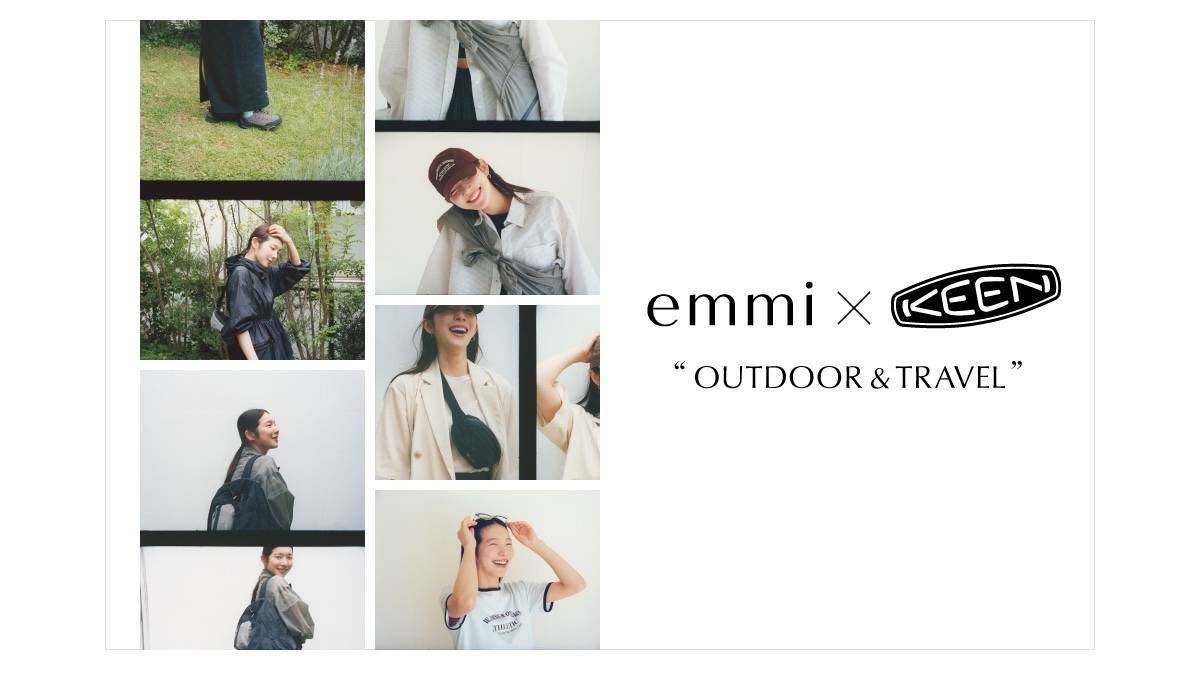 <emmi×KEEN>機能とモードを両立！街も外も映えるサステナブルアイテムとは