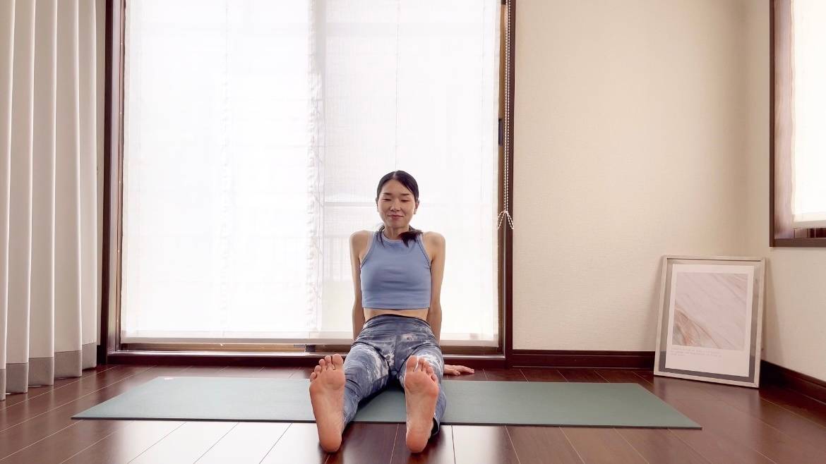 足首ストレッチ