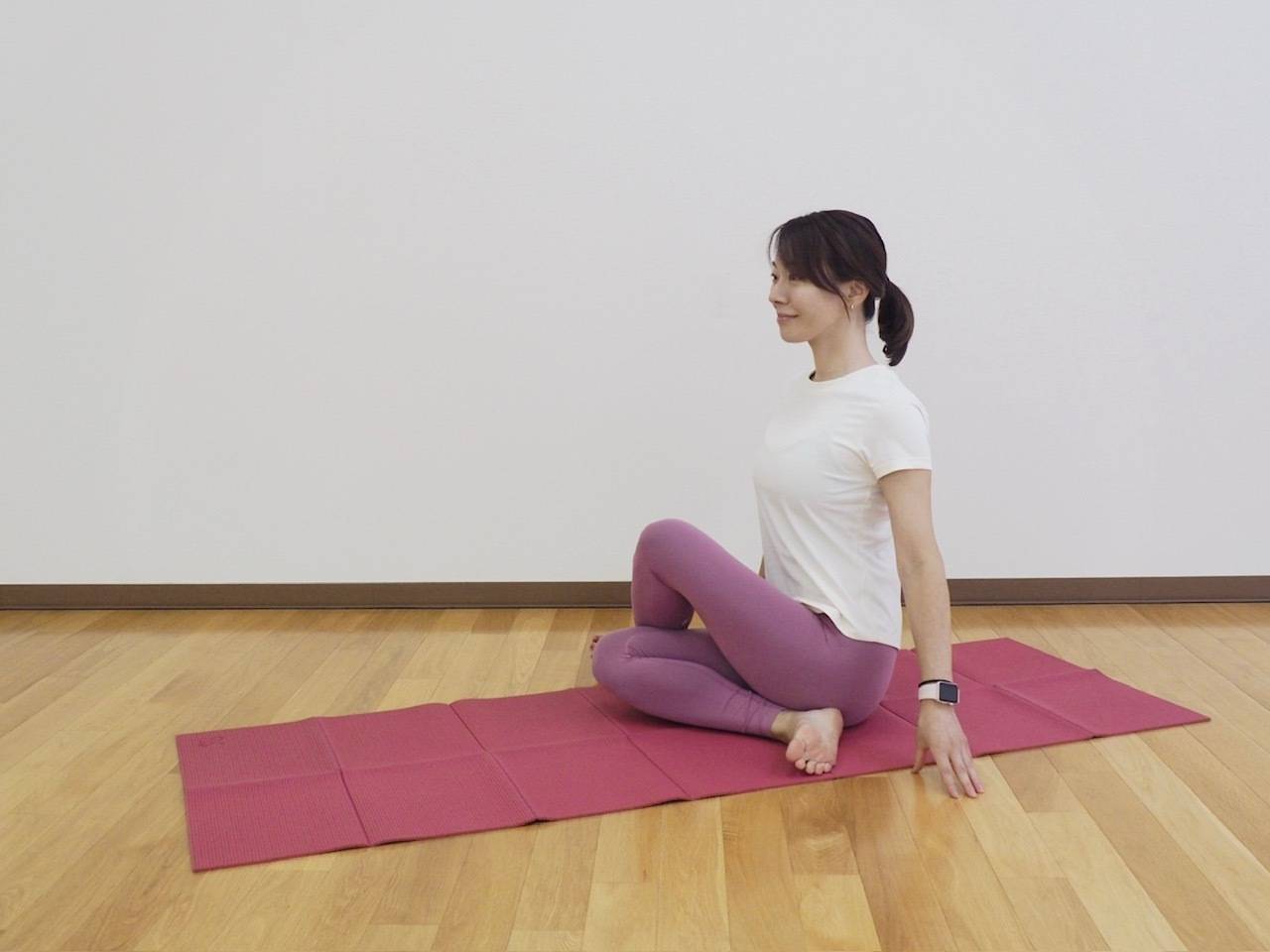 腸活ストレッチ②