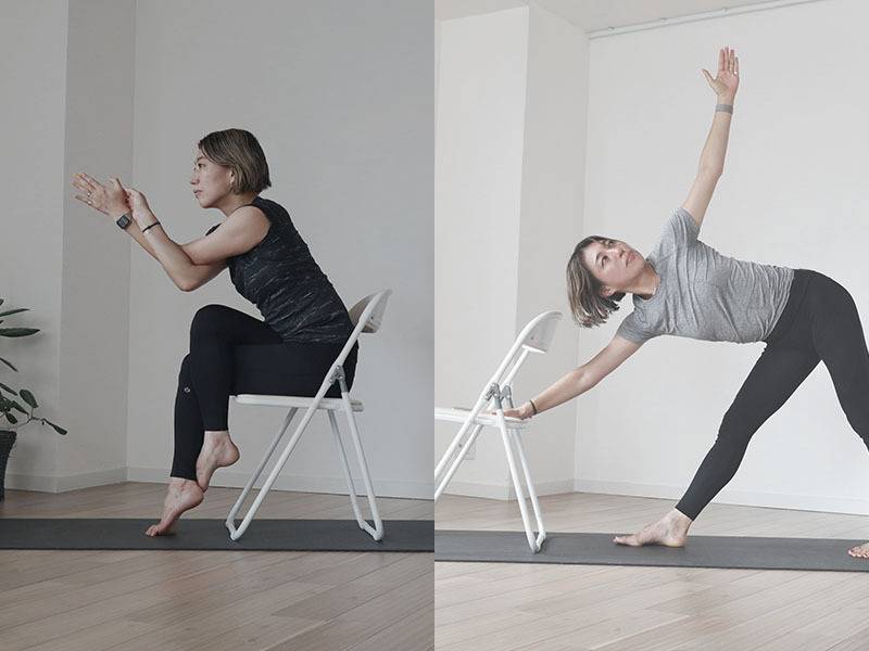 チェアヨガイメージ