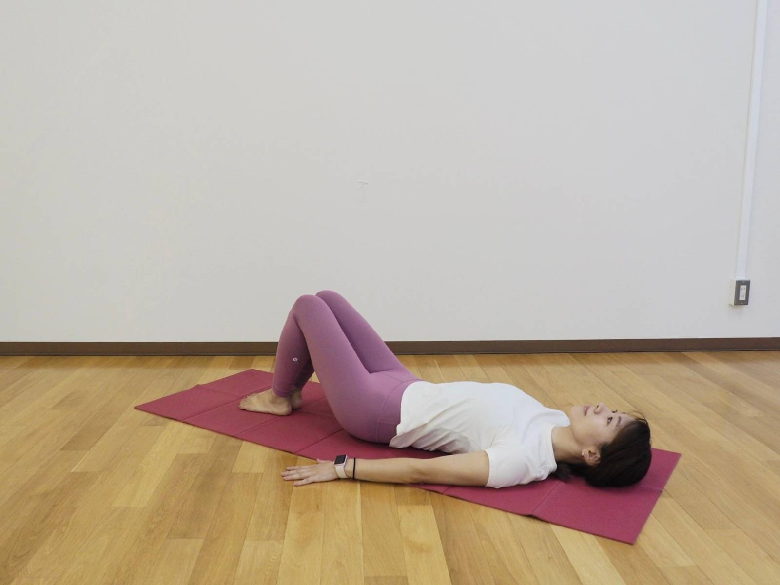 前ももストレッチ①