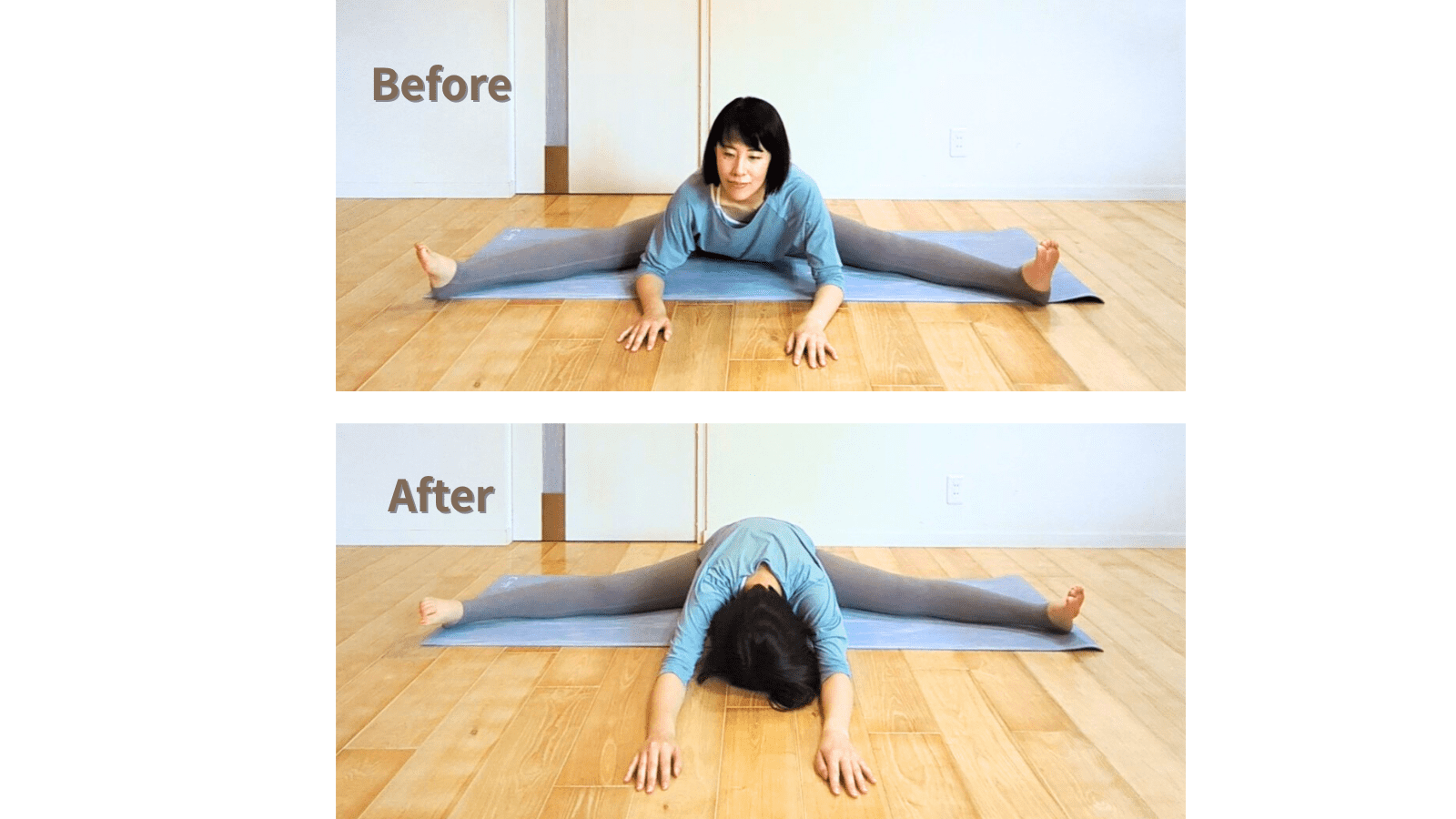 憧れの開脚前屈ができるように！【股関節の可動域が激変する】膝を8の字に回すだけワーク