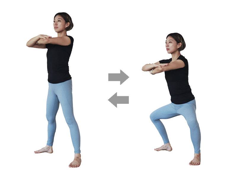 ワイドスクワット